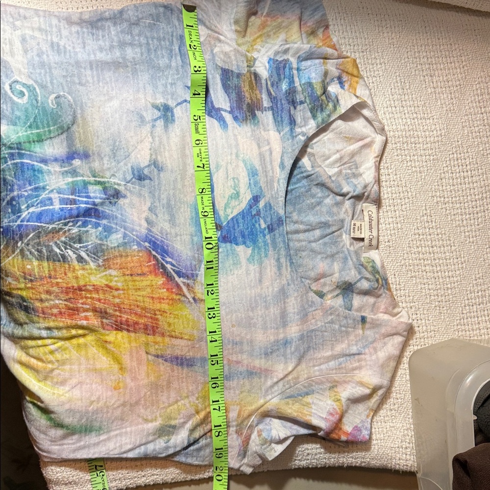 Cold water Creek lined shirt M (10-12) - Picture 10 of 11